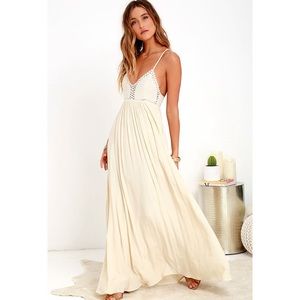 Lulu’s Beachy Crochet Maxi Dress